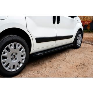 Progi Boczné Rainbow Black (2 szt, Profil Aluminiowy) zdjęcia 1