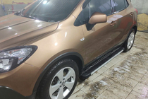 Opel Mokka 2012-2021 Progi Boczné Maya V1 (2 szt., Aluminium) zdjęcia 2