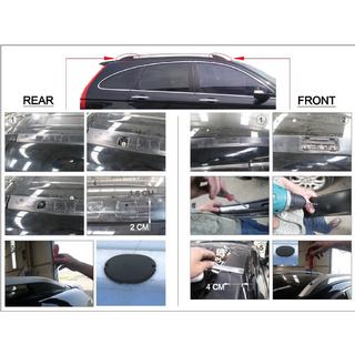Relingi dachowe czarne (Crown) Honda CRV 2007-2011 zdjęcia 2