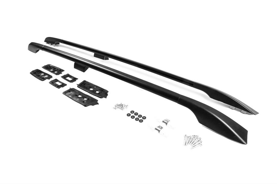 Toyota Land Cruiser 200 2007-2021 Relingi Dachowe Oryginalny Design Premium Black (2 szt.) Zdjęcia 4