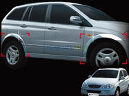 SsangYong Kyron 2005-2014 Listwy na nadkola zdjęcia 3