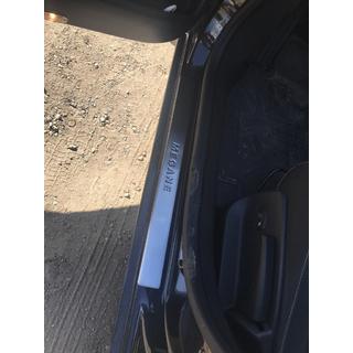 Nakładki progowe OmsaLine (4 szt, stal nierdzewna) Renault Megane III 2009-2016 zdjęcia 3