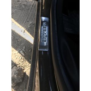 Nakładki progowe OmsaLine (4 szt, stal nierdzewna) Renault Megane III 2009-2016 zdjęcia 4
