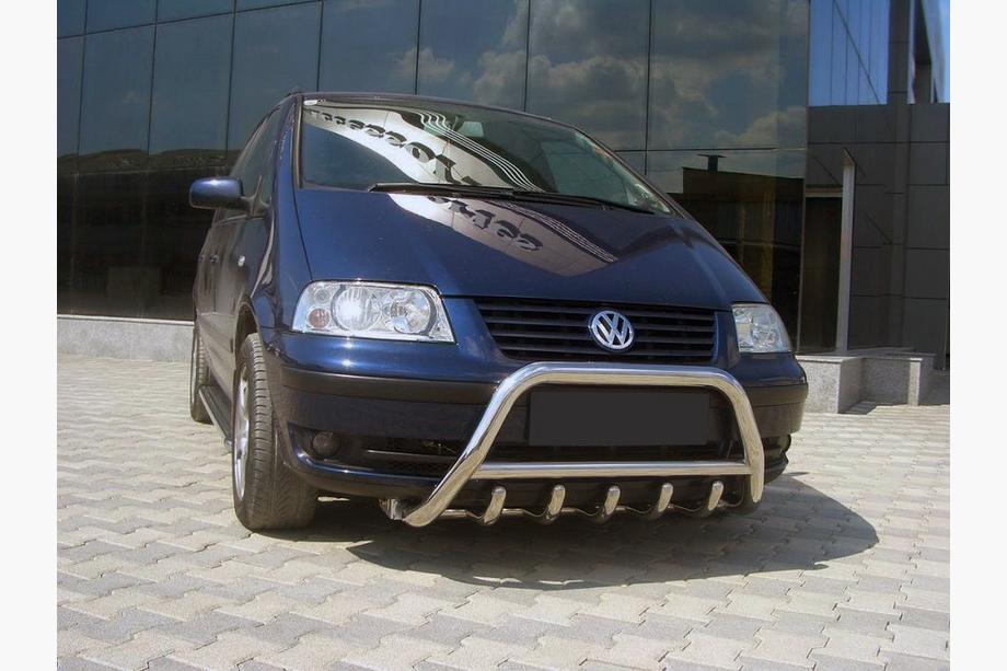 Volkswagen Sharan 2010-2023 Pałąk Przedni WT003 (Stal Nierdzewna) 60 mm, z napisem Image