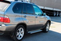 BMW X5 E53 1999–2006 Progi Boczné Allmond Grey (2 szt, Aluminium) zdjęcia 5