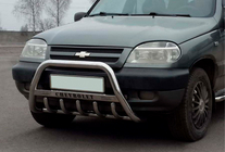 Chevrolet Niva 1998-2020 Przedni Pałąk WT004 Stal Nierdzewna zdjęcia 2