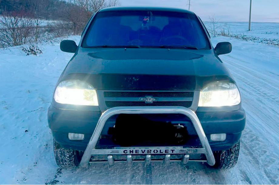 Chevrolet Niva 1998-2020 Przedni Pałąk WT004 Stal Nierdzewna Image