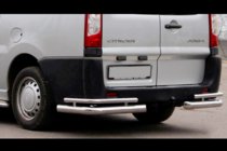 Citroen Jumpy 2007–2017 Tylne narożniki Double (2 szt., stal nierdzewna) zdjęcia 1
