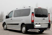 Citroen Jumpy 2007–2017 Tylne narożniki Double (2 szt., stal nierdzewna) zdjęcia 2