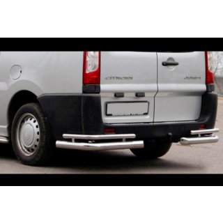 Tylne narożniki Double (2 szt., stal nierdzewna) Citroen Jumpy 2007–2017 zdjęcia 1