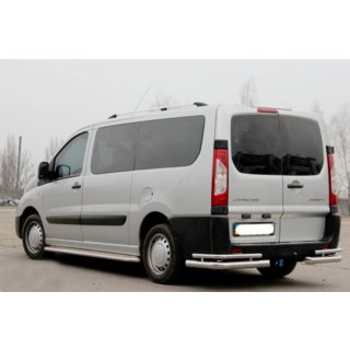 Tylne narożniki Double (2 szt., stal nierdzewna) Citroen Jumpy 2007–2017 zdjęcia 2