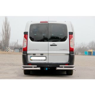 Tylne narożniki Double (2 szt., stal nierdzewna) Citroen Jumpy 2007–2017 zdjęcia 3