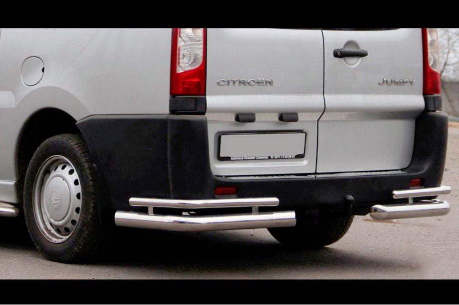Citroen Jumpy 2007–2017 Tylne narożniki Double (2 szt., stal nierdzewna) Image