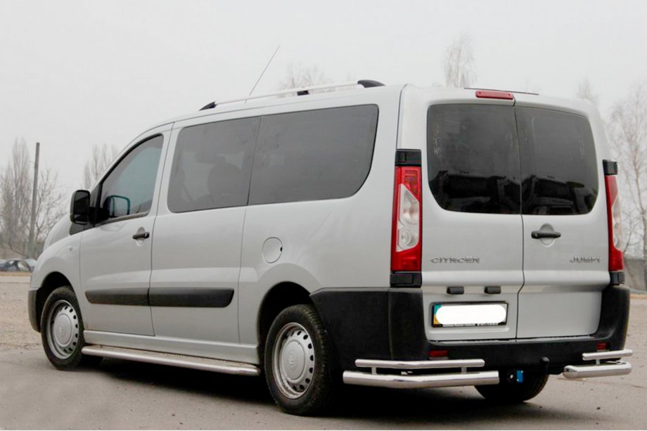 Citroen Jumpy 2007–2017 Tylne narożniki Double (2 szt., stal nierdzewna) Zdjęcia 2