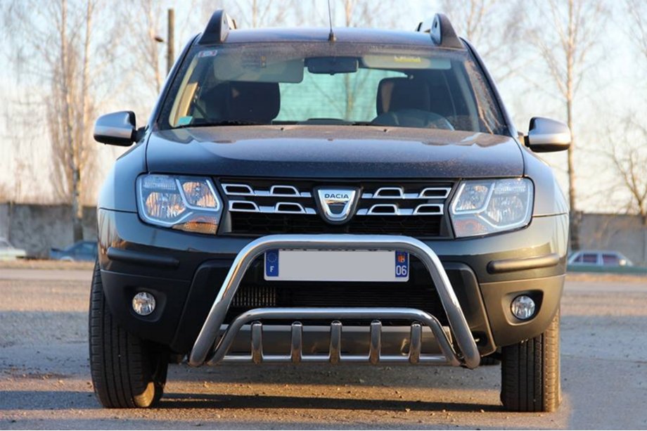 Renault Duster 2008–2017 Przedni Pałąk WT002 (Stal Nierdzewna) Zdjęcia 3