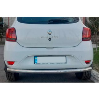 Tylna Belka AK002 (Stal Nierdzewna) Renault Sandero 2013-2022 zdjęcia 1