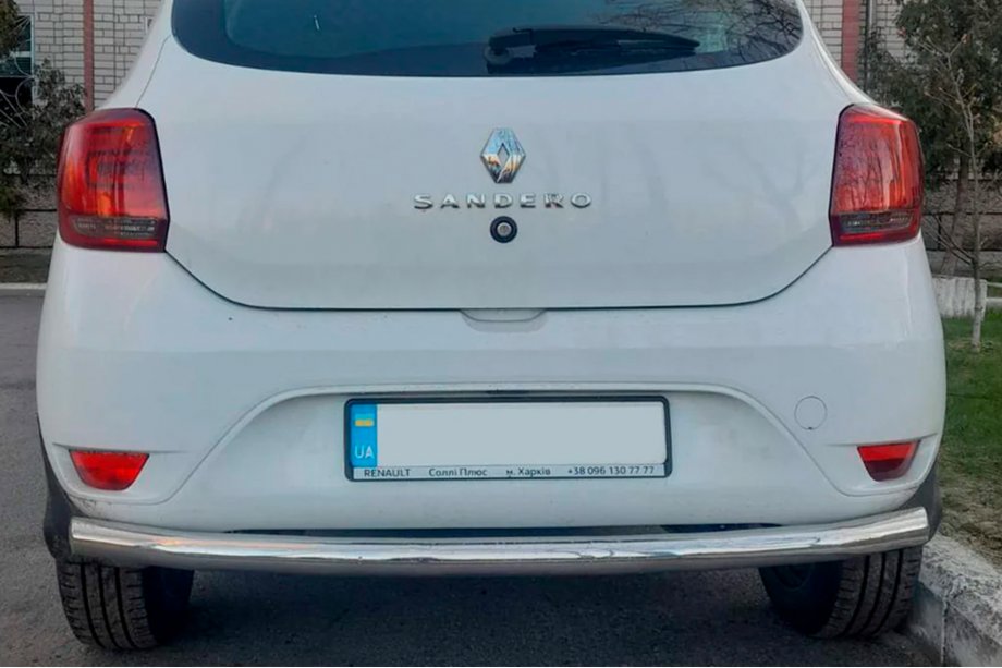 Renault Sandero 2013-2022 Tylna Belka AK002 (Stal Nierdzewna) Image