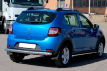 Dacia Sandero 2013-2020 Tylna Belka AK002 (Stal Nierdzewna) zdjęcia 4