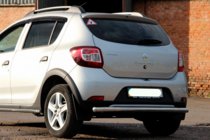 Dacia Sandero 2013-2020 Tylna Belka AK002 (Stal Nierdzewna) zdjęcia 6