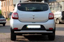 Dacia Sandero 2013-2020 Tylna Belka AK002 (Stal Nierdzewna) zdjęcia 7