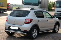 Dacia Sandero 2013-2020 Tylna Belka AK002 (Stal Nierdzewna) zdjęcia 8