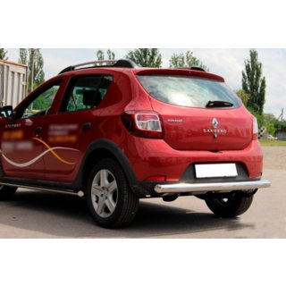 Tylna Belka AK002 (Stal Nierdzewna) Dacia Sandero 2013-2020 zdjęcia 2