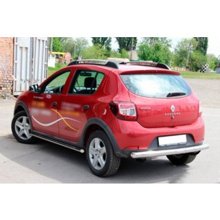 Tylna Belka AK002 (Stal Nierdzewna) Dacia Sandero 2013-2020 zdjęcia 3