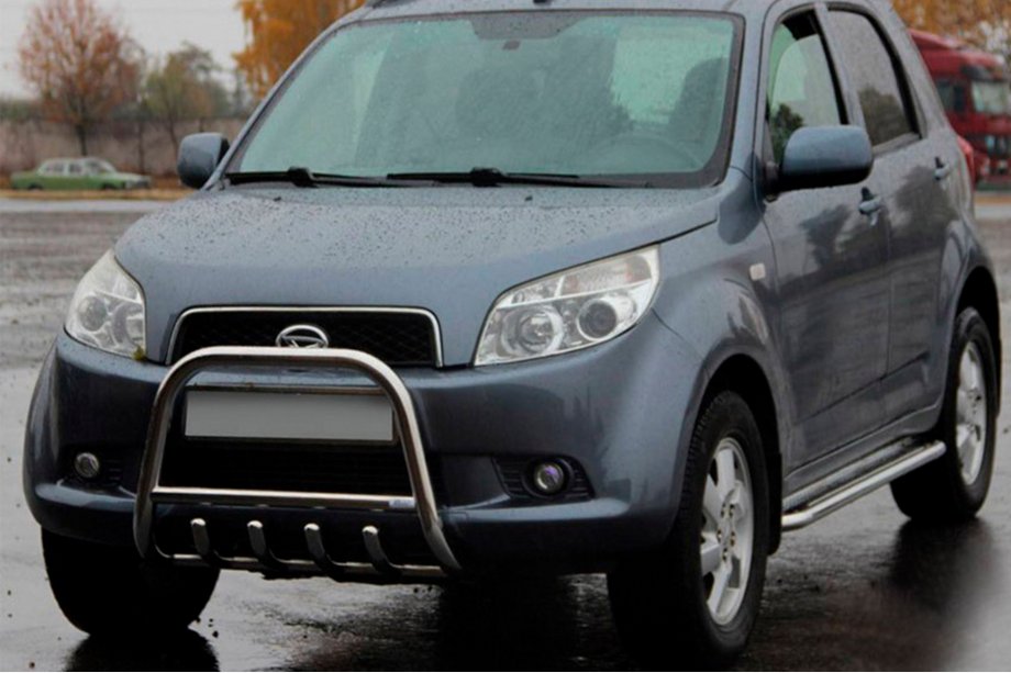 Daihatsu Terios 2006-2017 Przedni Pałąk QT006 (Stal Nierdzewna) Image