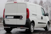 Fiat Doblo II 2010-2022 Tylne Narożniki AK003 (Stal Nierdzewna) zdjęcia 2