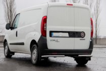 Fiat Doblo II 2010-2022 Tylne Narożniki AK003 (Stal Nierdzewna) zdjęcia 4