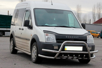 Ford Connect 2002–2006 Grill Guard z Podwójnymi Rurami WT004-Plus (Stal Nierdzewna) zdjęcia 3