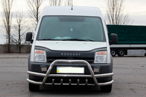 Ford Connect 2006–2009 Pałąk przedni z podwójnymi rurami WT003-Plus-2 (stal nierdzewna) zdjęcia 1