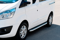 Ford Custom 2013-2022 Progi boczne Fullmond (2 szt., aluminium) zdjęcia 1