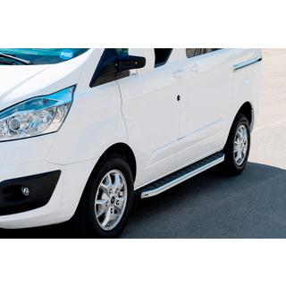Progi boczne Fullmond (2 szt., aluminium) Ford Custom 2013-2022 zdjęcia 1
