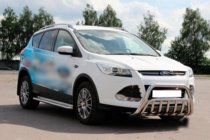 Ford Kuga/Escape 2013-2019 Pałąk Przedni WT002 (Stal Nierdzewna) zdjęcia 2