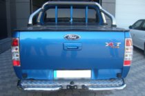 Ford Ranger 2007-2011 Tylne narożniki AK003 (2 szt., stal nierdzewna) zdjęcia 1