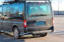 Ford Transit 2000–2014 Tylne Narożniki AK003-Double (Stal Nierdzewna) zdjęcia 3