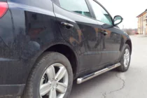 Geely Emgrand X7 2011- Rury Boczne (2 szt., Stal Nierdzewna) zdjęcia 3