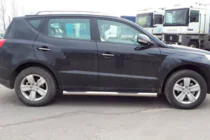 Geely Emgrand X7 2011- Rury Boczne (2 szt., Stal Nierdzewna) zdjęcia 2