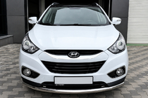 Hyundai IX-35 2010-2015 Przedni Pałąk ST008 (Stal Nierdzewna) zdjęcia 1