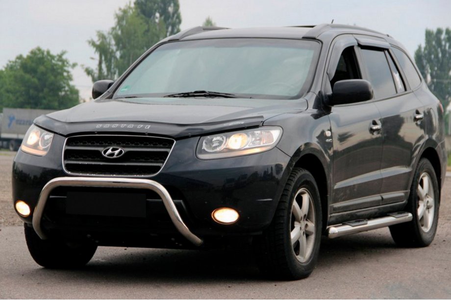 Hyundai Santa Fe 2 2006-2012 Pałąk Przedni WT007 (Stal Nierdzewna) Image