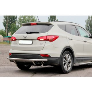 Tylna Belka AK002 (Stal Nierdzewna) Hyundai Santa Fe 3 2012-2018 zdjęcia 2