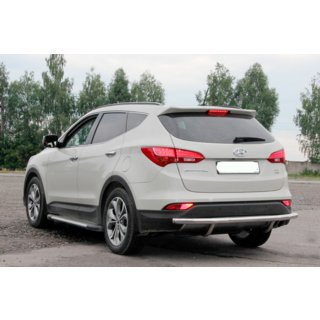 Tylna Belka AK002 (Stal Nierdzewna) Hyundai Santa Fe 3 2012-2018 zdjęcia 3