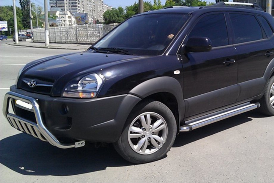 Hyundai Tucson JM 2004- Pałąk Przedni WT002 (Stal Nierdzewna) Zdjęcia 3