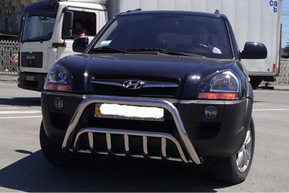 Hyundai Tucson JM 2004- Pałąk Przedni WT002 (Stal Nierdzewna) Zdjęcia 2