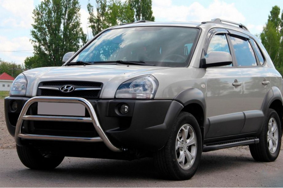 Hyundai Tucson JM 2004- Pałąk Przedni WT022 (Stal Nierdzewna) Image
