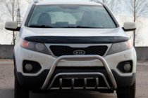 Kia Sorento II XM 2009-2014 Ornament Przedni WT002/2 (Stal Nierdzewna) zdjęcia 2