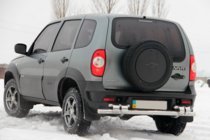 Chevrolet Niva 1998-2020 Tylna Belka AK015 (Stal Nierdzewna) zdjęcia 3