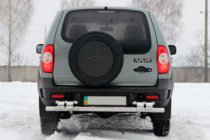 Chevrolet Niva 1998-2020 Tylna Belka AK015 (Stal Nierdzewna) zdjęcia 2