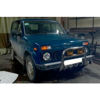 Ornament Przedni QT006 (Stal Nierdzewna) Lada Niva та Urban 1977- zdjęcia 4